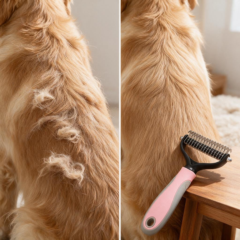 Gentle Grooming. Smoother Results